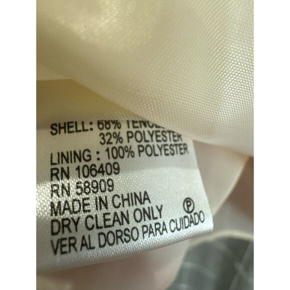 TAHARI Arthur S Levine Floral Watercolor Print Tencel Sleeveless Dress US Sz 12 - Picture 7 of 7